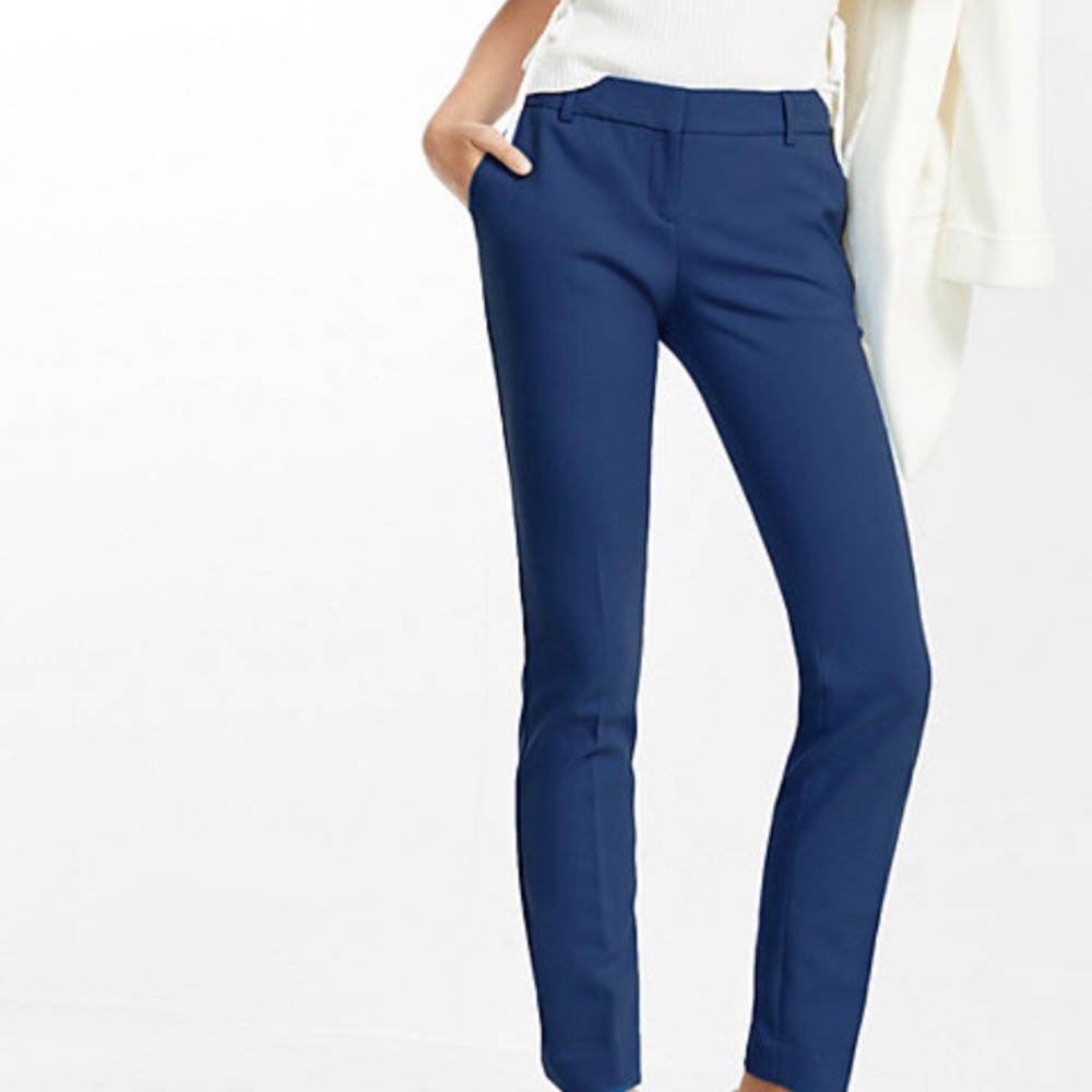 Mid Rise Ankle Columnist Dress Pant